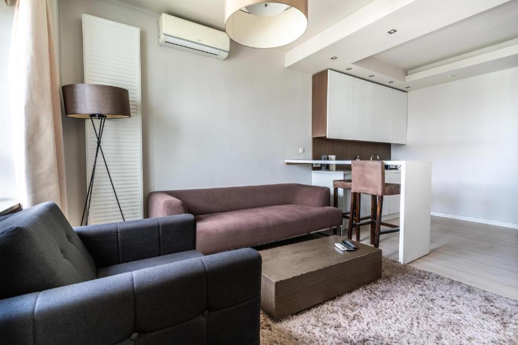 Platinum Tower - City Center - Golden Apartments วอร์ซอ ภายนอก รูปภาพ